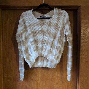 Freshman Cream Knit Sweater